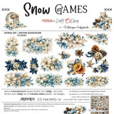 Craft O'Clock Snow Games Extras Set Flowers by Katarzyna Kedzierska (CC-F44-SWG-14)
