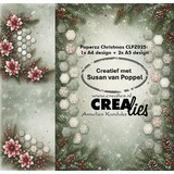 Crealies Paperzz Designpapier Christmas A (8pcs) by Susan van Poppel (CLPZ025)