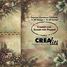Crealies Paperzz Design Paper Christmas B (8pcs) by Susan van Poppel (CLPZ026)