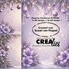 Crealies Paperzz Designpapier Christmas D (8pcs) by Susan van Poppel (CLPZ028)