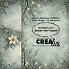 Crealies Paperzz Designpapier Christmas G (8pcs) by Susan van Poppel (CLPZ031)