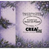 Crealies Paperzz Designpapier Christmas H (8pcs) by Susan van Poppel (CLPZ032)