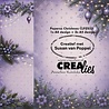 Crealies Paperzz Designpapier Christmas H (8pcs) by Susan van Poppel (CLPZ032)