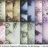 Crealies Paperzz Designpapier Bundel Christmas A-H (8pcs) by Susan van Poppel (CLPZ904) Crealies Paperzz Designpapier Bundel Christmas A-H (8pcs) by Susan van Poppel (CLPZ904)