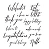 Stampers Anonymous Handwritten Sentiments Tim Holtz Cling Stamps (CMS219) Stampers Anonymous Handwritten Sentiments Tim Holtz Cling Stamps (CMS219)