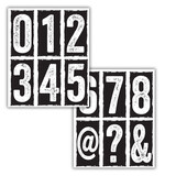 Stampers Anonymous Big Number Blocks Tim Holtz Cling Stamps (CMS223)