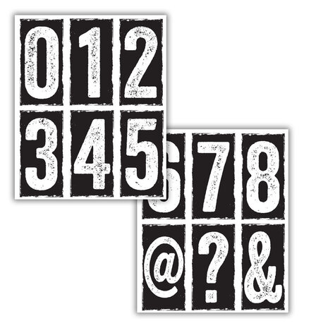 Stampers Anonymous Big Number Blocks Tim Holtz Cling Stamps (CMS223)