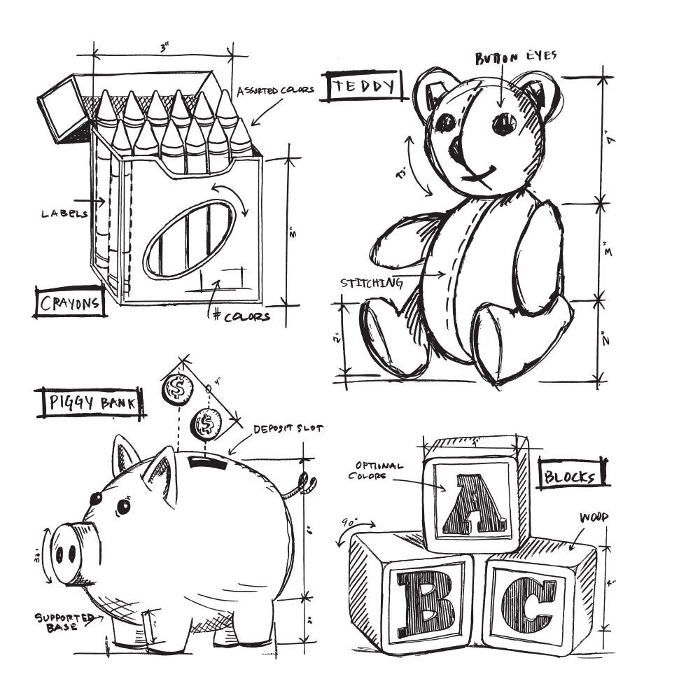 Stampers Anonymous Childhood Blueprint Tim Holtz Cling Stamps (CMS229) Stampers Anonymous Childhood Blueprint Tim Holtz Cling Stamps (CMS229)