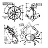 Stampers Anonymous Mariner Blueprint Tim Holtz Cling Stamps (CMS234) Stampers Anonymous Mariner Blueprint Tim Holtz Cling Stamps (CMS234)