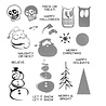 Stampers Anonymous Mini Halftones Tim Holtz Cling Stamps (CMS239) Stampers Anonymous Mini Halftones Tim Holtz Cling Stamps (CMS239)