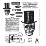 Stampers Anonymous Undertaker Tim Holtz Cling Stamps (CMS240)
