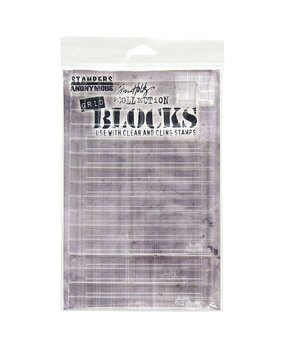 Stampers Anonymous Grid Blocks Tim Holtz (THGBXL)