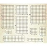 Stampers Anonymous Grid Blocks Tim Holtz (THGBXL) Stampers Anonymous Grid Blocks Tim Holtz (THGBXL)