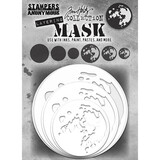 Stampers Anonymous Moon Tim Holtz Layering Stencil (6pcs) (THMSK01)