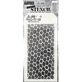 Stampers Anonymous Hive Tim Holtz Layering Stencil (THS105)