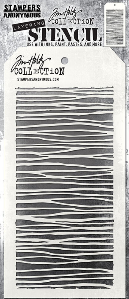 Stampers Anonymous String Tim Holtz Layering Stencil (THS103) Stampers Anonymous String Tim Holtz Layering Stencil (THS103)