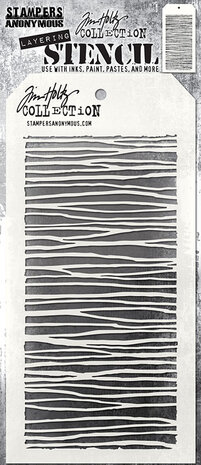 Stampers Anonymous String Tim Holtz Layering Stencil (THS103) Stampers Anonymous String Tim Holtz Layering Stencil (THS103)