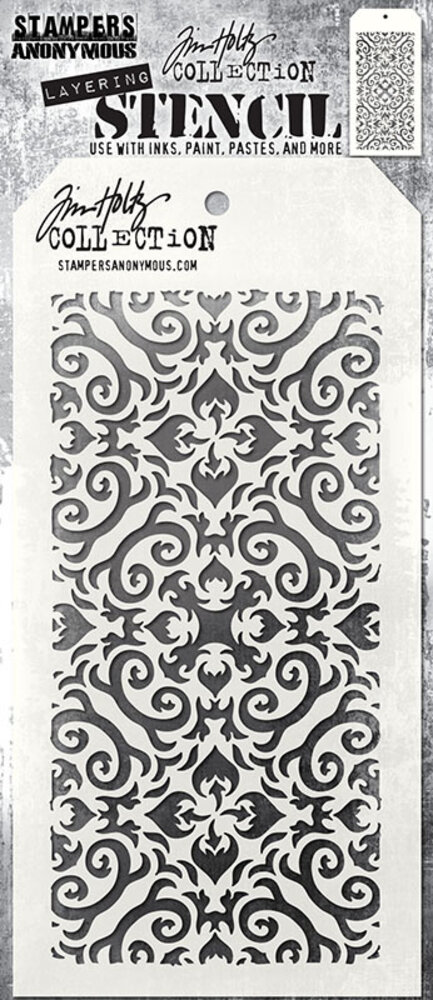 Stampers Anonymous Flames Tim Holtz Layering Stencil (THS091) Stampers Anonymous Flames Tim Holtz Layering Stencil (THS091)