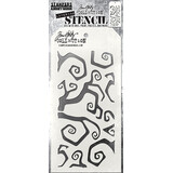 Stampers Anonymous Twisted Tim Holtz Layering Stencil (THS065)
