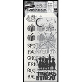 Stampers Anonymous Halloween Cutouts Tim Holtz Stamps/Stencil (THMM203)