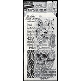 Stampers Anonymous Foreboding Tim Holtz Stamps/Stencil (THMM200)