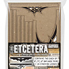 Stampers Anonymous Bat & Web Trims Tim Holtz Etcetera (THETC014) Stampers Anonymous Bat & Web Trims Tim Holtz Etcetera (THETC014)