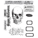 Stampers Anonymous Apothecary Tim Holtz Cling Stamps (CMS138)