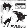 Stampers Anonymous Spooky Stuff Tim Holtz Cling Stamps (CMS068) Stampers Anonymous Spooky Stuff Tim Holtz Cling Stamps (CMS068)