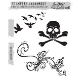 Stampers Anonymous Anthology Tim Holtz Cling Stamps (CMS026)