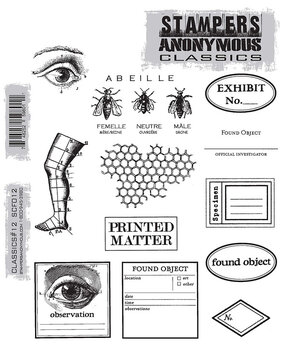 Stampers Anonymous Classics #12 Cling Mount Stamps (CBSCF012)