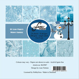 By Lene Winter Fantasy 6x6 Inch Paper Pad (BLP087)