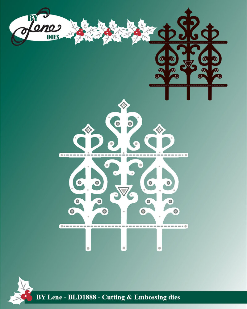 By Lene Ornamental Gate Cutting Dies (BLD1888)