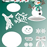 By Lene Happy Snowman Cutting Dies (BLD1885)