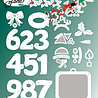 By Lene Christmas Numbers Cutting Dies (BLD1884)