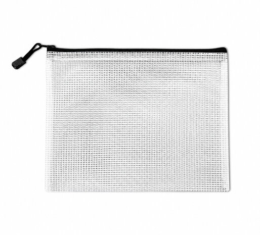 HobbyGros Storage Transparent A4+ Zip Bag (3pcs) (SS143)