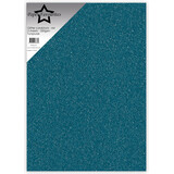 Paper Favourites Glitter Cardstock A4 Turqouise 250gsm (5pcs) (PFSS218)