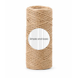 Simple and Basic Hemp Cord 1mm x 50m (SBA671)
