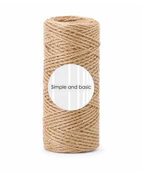 Simple and Basic Hemp Cord 1mm x 50m (SBA671)