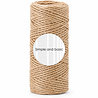 Simple and Basic Hemp Cord 1mm x 50m (SBA671)