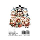 Paper Favourites Die-Cuts A7 Cute Santa (20pcs) (PFD072)