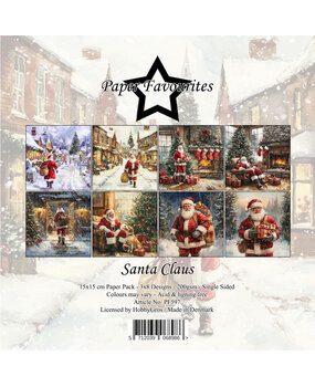 Paper Favourites Santa Claus 6x6 Inch Paper Pad (PF597)