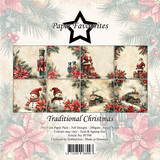 Paper Favourites Traditional Christmas 6x6 Inch Paper Pad (PF598)