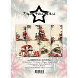 Paper Favourites Traditional Christmas A6 Paper Pack (PFA644)