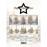 Paper Favourites Winter Forest A6 Paper Pack (PFA645)