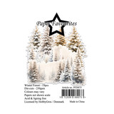 Paper Favourites Die-Cuts A7 Winter Forest (19pcs) (PFD075)