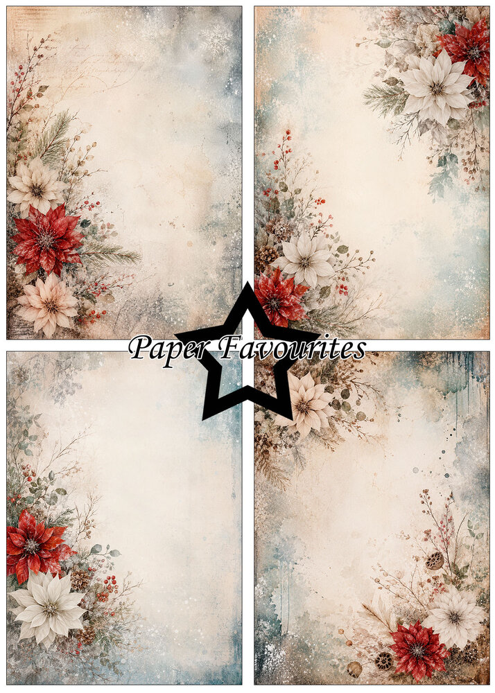Paper Favourites Winter Whispers A5 Paper Pack (PFA240)