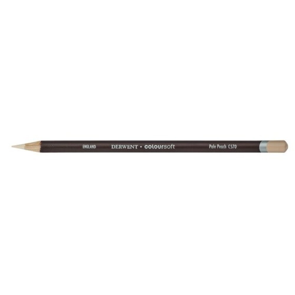 Derwent Coloursoft Pencil 570 Pale Peach (DCS0701009) Derwent Coloursoft Pencil 570 Pale Peach (DCS0701009)