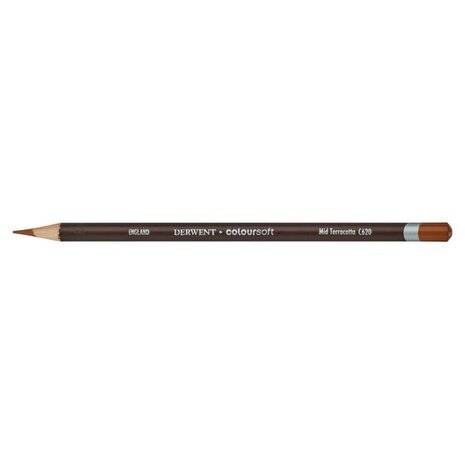 Derwent Coloursoft Pencil 620 Mid Terracotta (DCS0701014) Derwent Coloursoft Pencil 620 Mid Terracotta (DCS0701014)