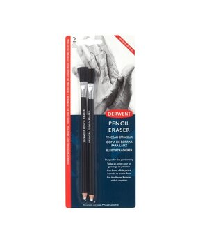 Derwent Pencil Eraser Blister with 2 Erasers (DAC2305809)