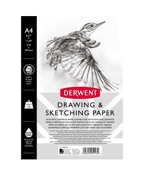 Derwent Sketch Pad A4 Portrait 165 g/m2 (DPA2300139) Derwent Sketch Pad A4 Portrait 165 g/m2 (DPA2300139)
